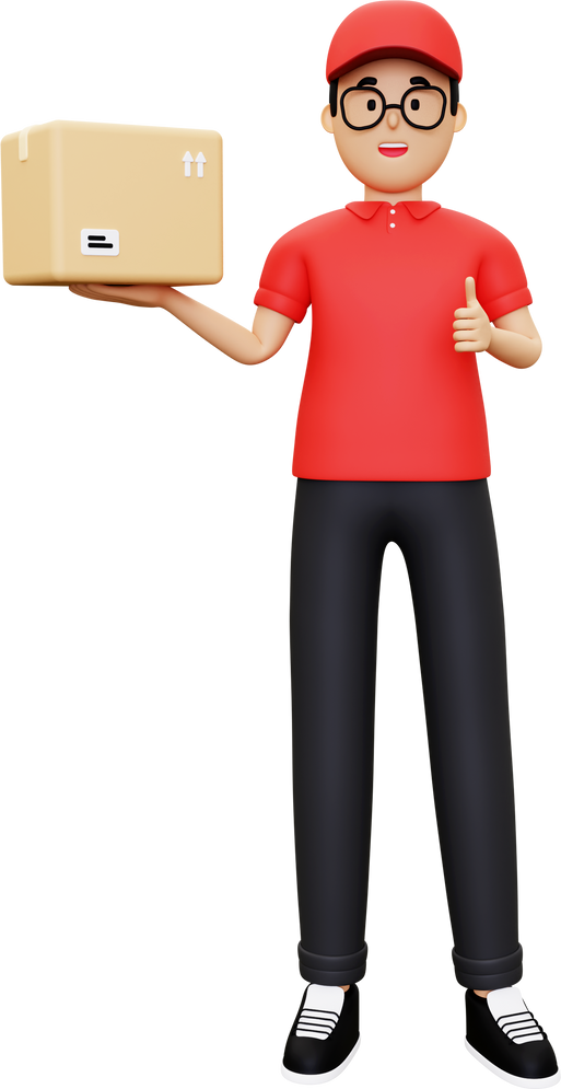 3d courier service