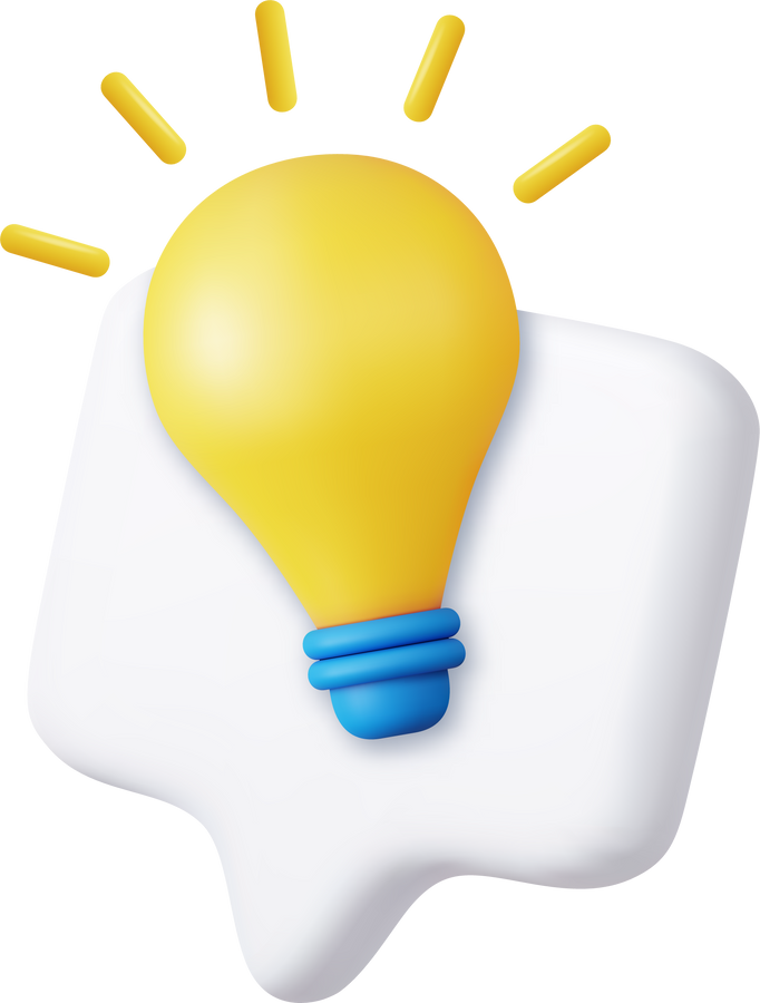 3d light bulb